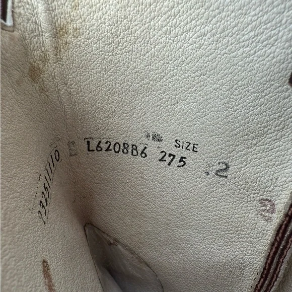 Vintage Larry Mahan Brown Suede and Reptile Leather Women's Cowboy Boots - Picture 5 of 8